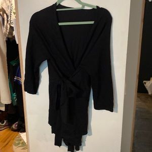 Calvin Klein Wrap Sweater NWOT -L